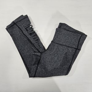 Athleta Grey legging capri women's size small